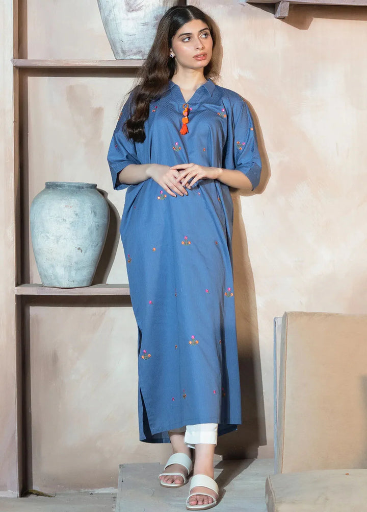 Kross Kulture Pret Embroidered Lawn Kurti Minsa KGL-00957