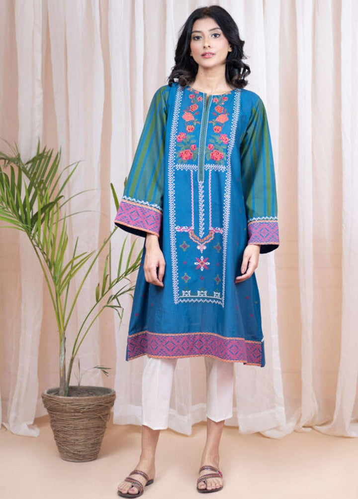 Kross Kulture Formal Pret Embroidered Cambric Shirt KE-21187