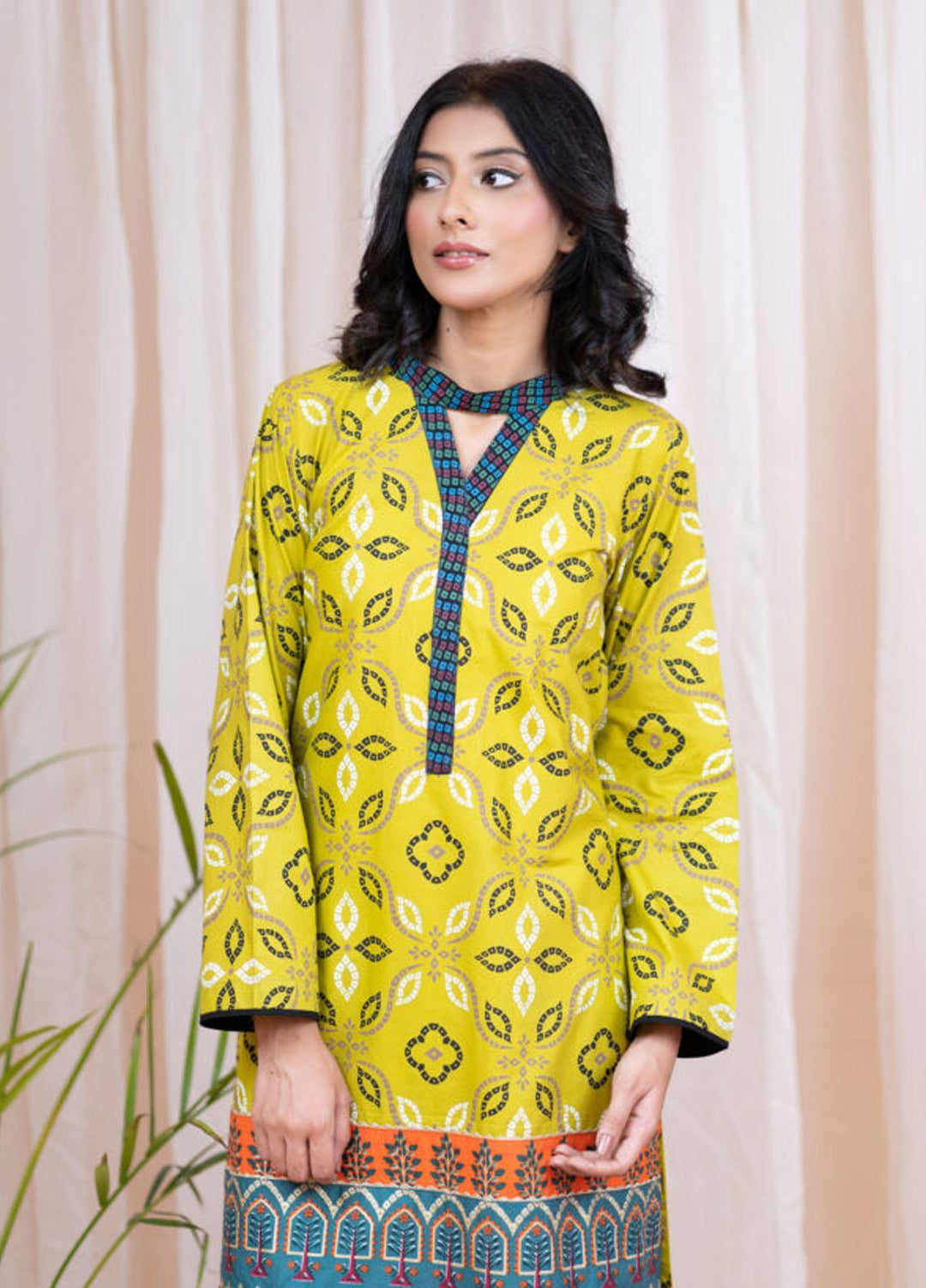 Kross Kulture Formal Pret Printed Cambric Shirt KPR-21358