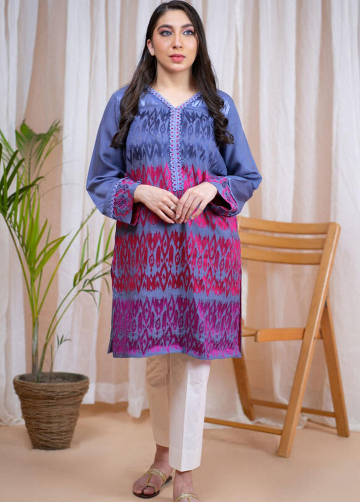 Kross Kulture Formal Pret Embroidered Viscose Shirt KE-21368