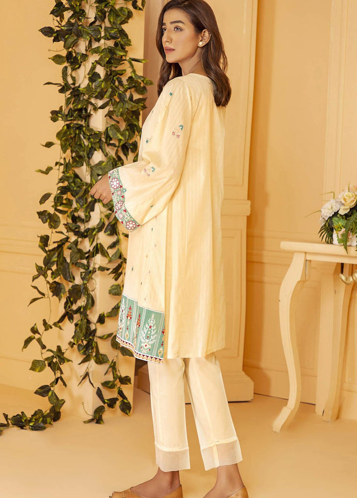 Kross Kulture Embroidered Cotton Stitched Kurtis KE-21004 Skin