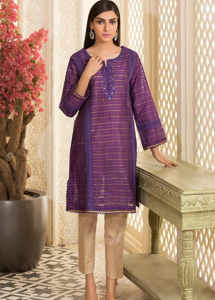 Kross Kulture Embroidered Cotton Net Stitched Kurtis KE-20723 PER