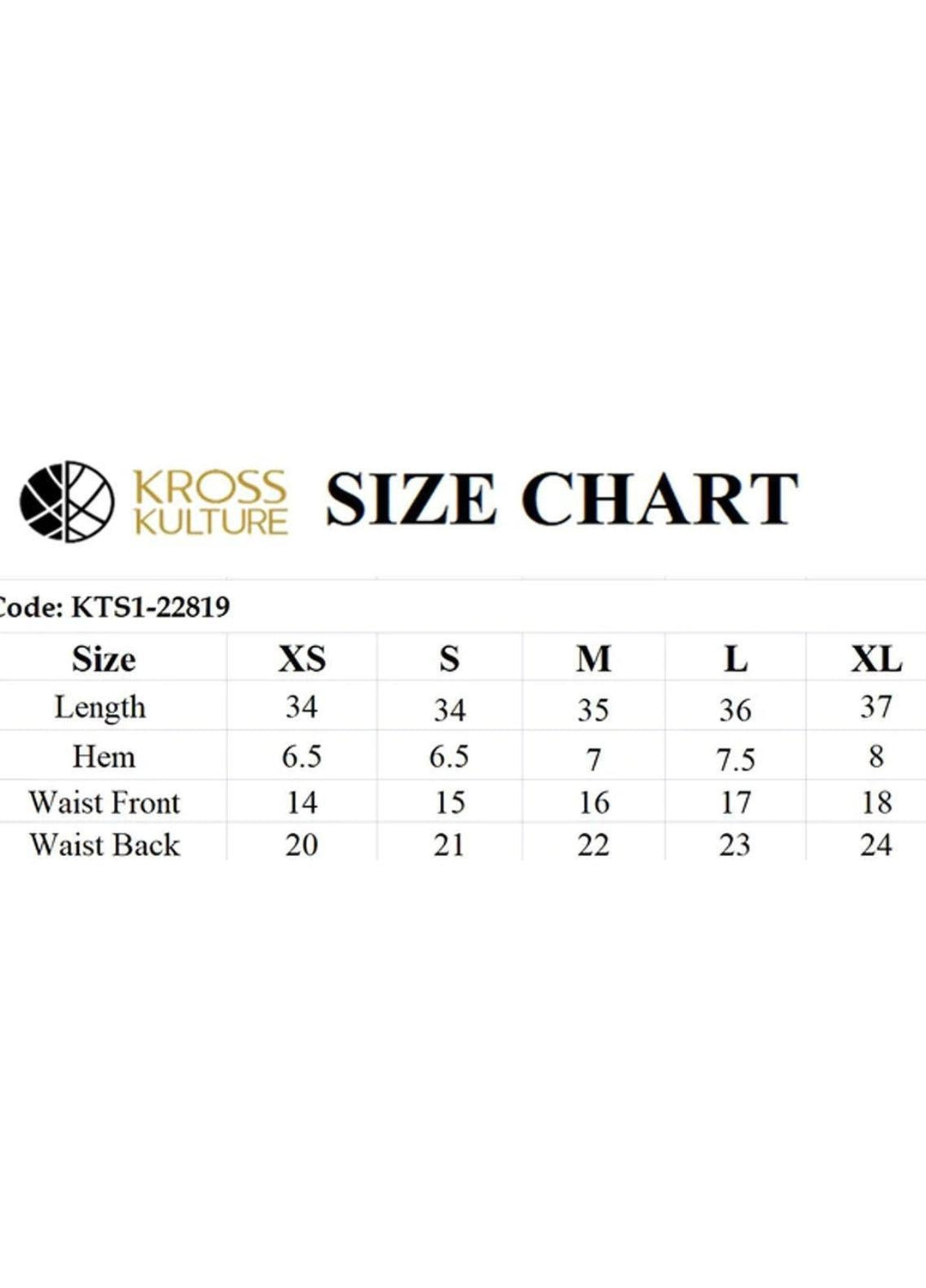 Kross Kulture Pret  Cambric Trouser KTR-22819