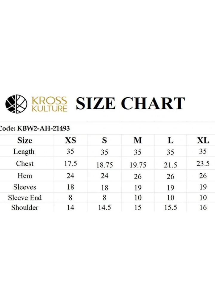 Kross Kulture Pret  Viscose Shirt KB-21493