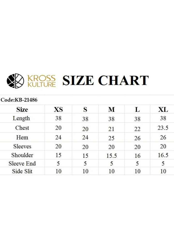 Kross Kulture Pret  Viscose Shirt KB-21486