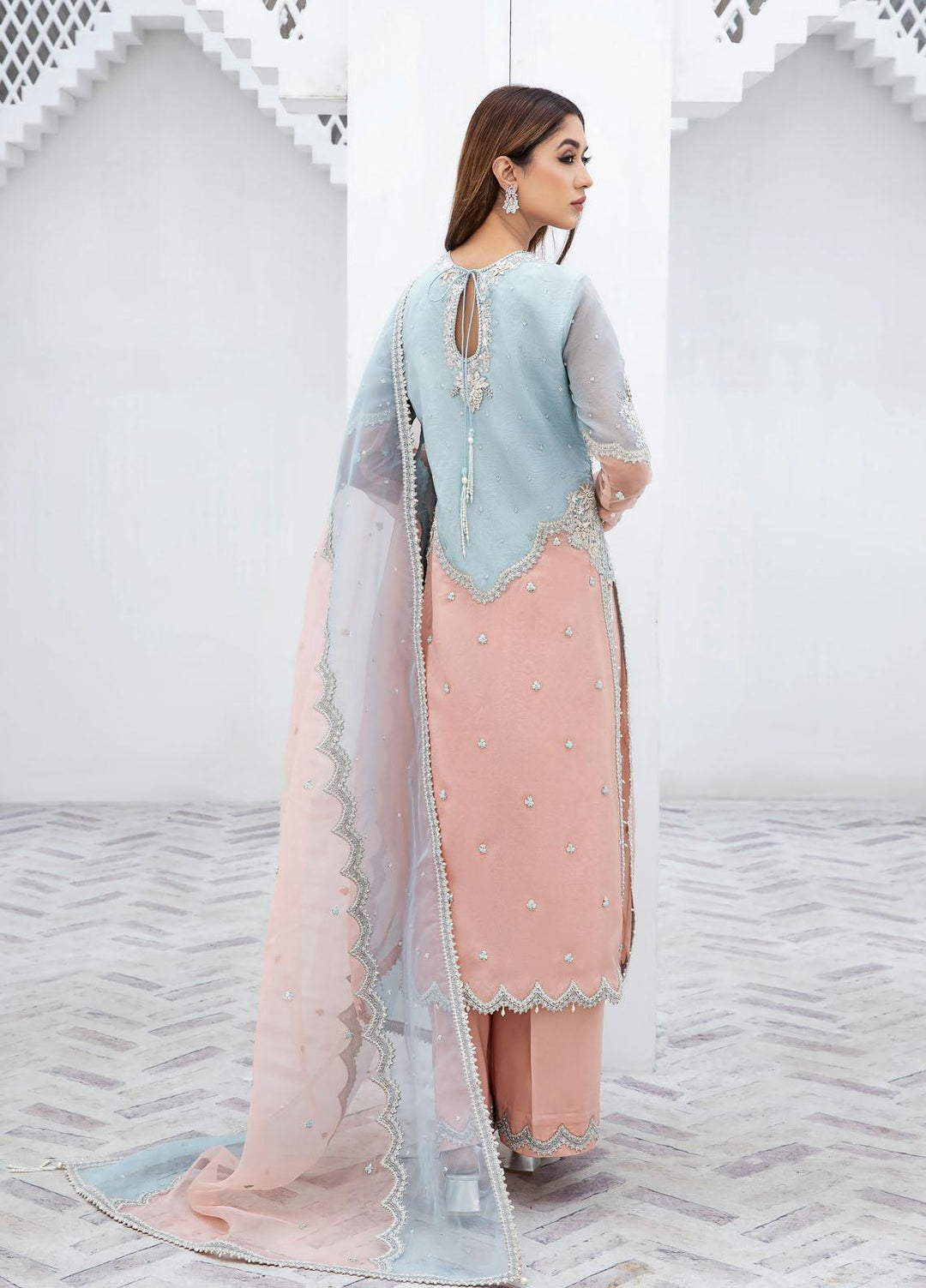 Shanyera Pret  Organza 2 Piece Suit CB - 1 Adele