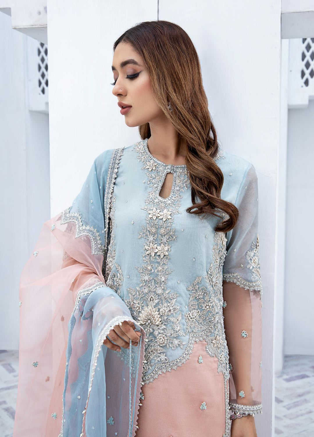 Shanyera Pret  Organza 2 Piece Suit CB - 1 Adele
