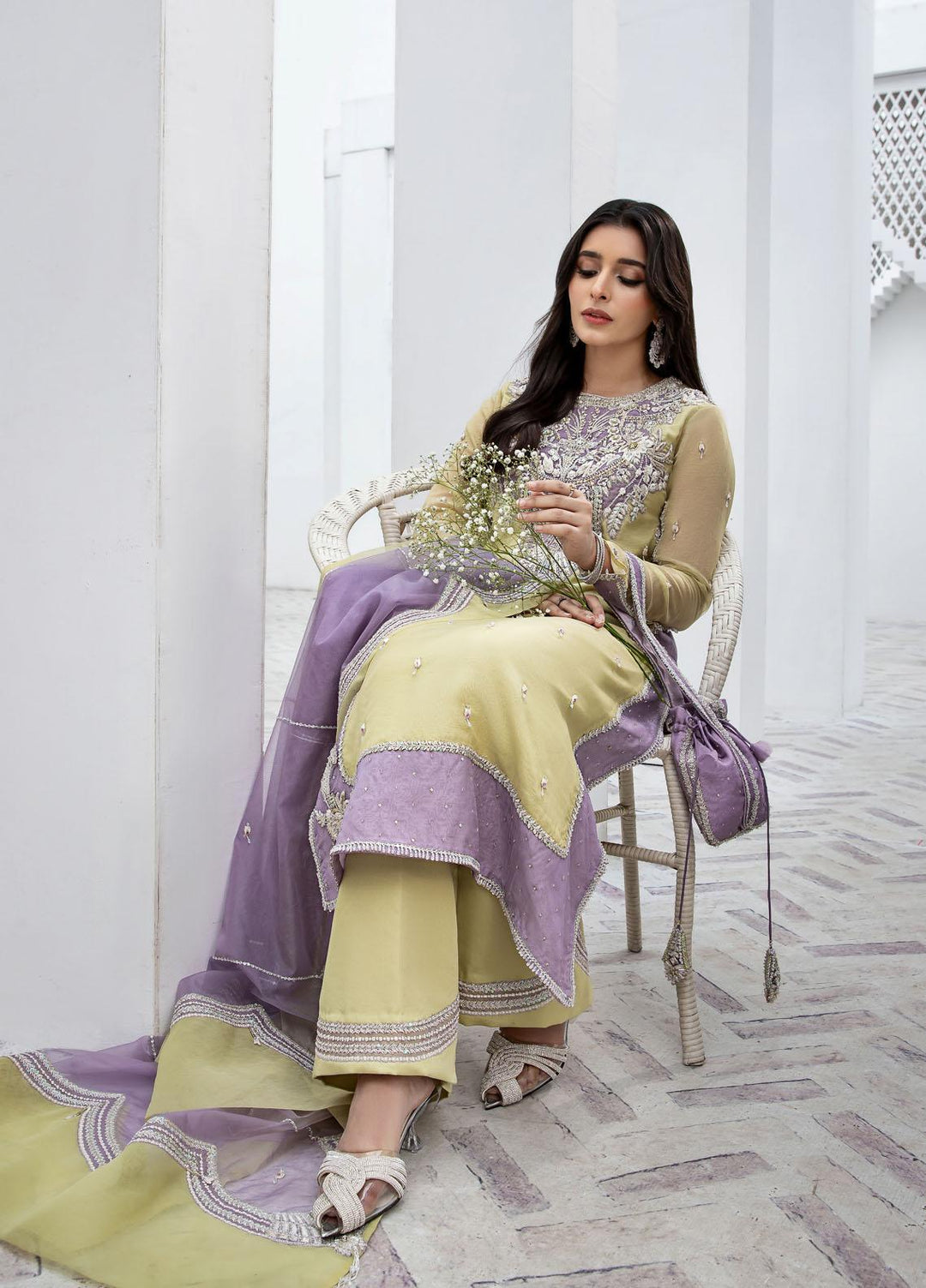 Shanyera Pret  Organza 2 Piece Suit CB - 5 Elise