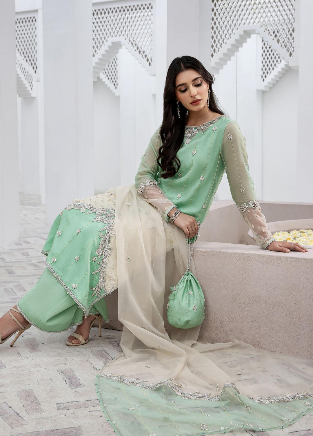 Shanyera Pret  Organza 2 Piece Suit CB - 2 Sorcha