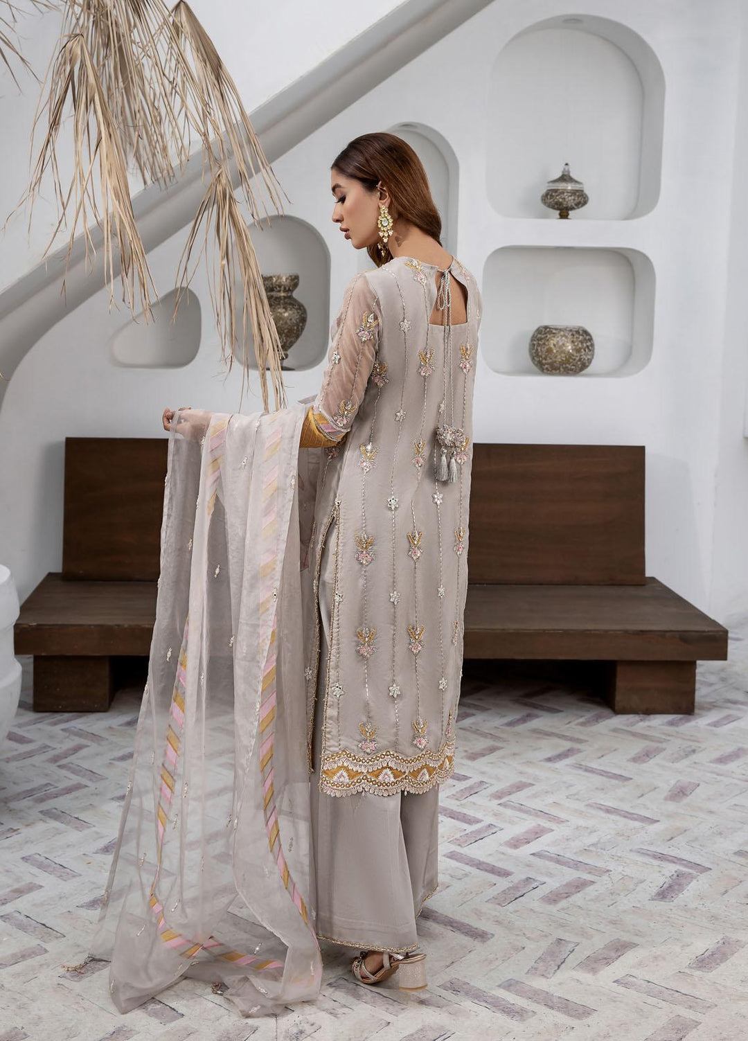 Shanyera Pret  Organza 2 Piece Suit CB - 3 Aurnia