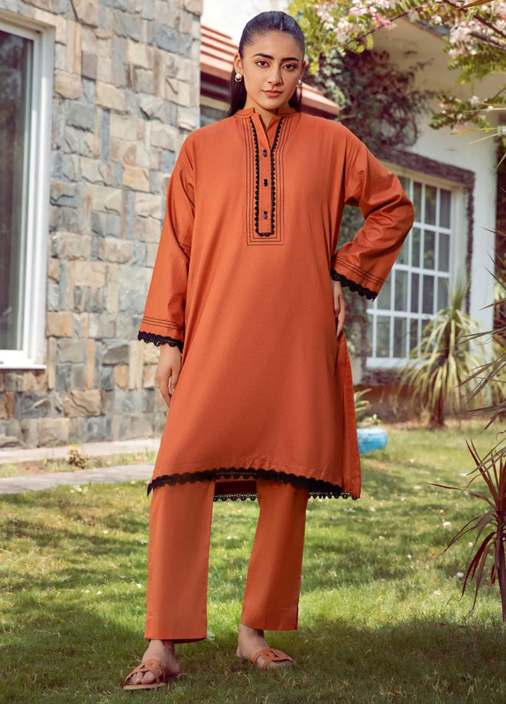 La Rosa Pret Printed Cotton Lawn 2 Piece Suit Lea