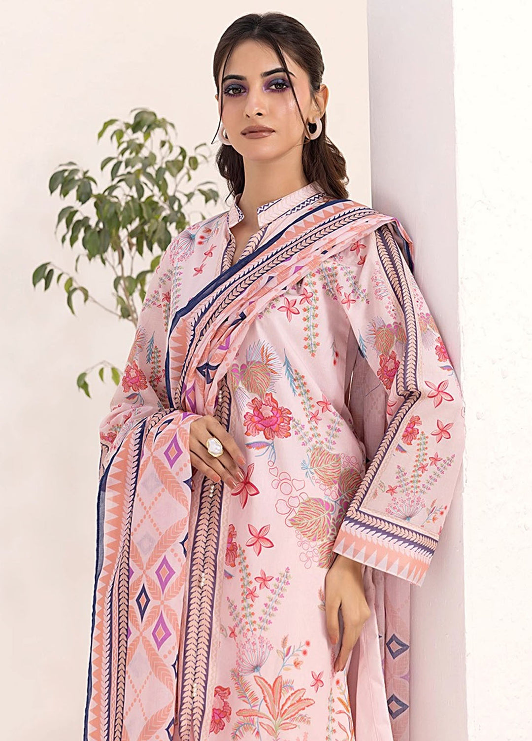 Laira by Salitex Printed Lawn Suits Unstitched 3 Piece SSW63UP141UT - Summer Collection