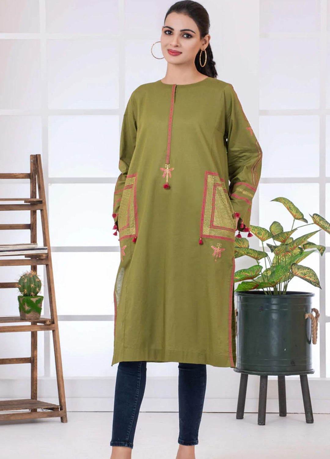 Lakhany Pret  Cambric Shirt LSM-2698