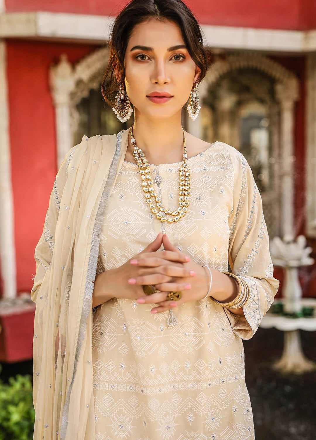 Lakhany Embroidered Chikankari Suits Unstitched 3 Piece LSM21CK 9014 - Summer Collection