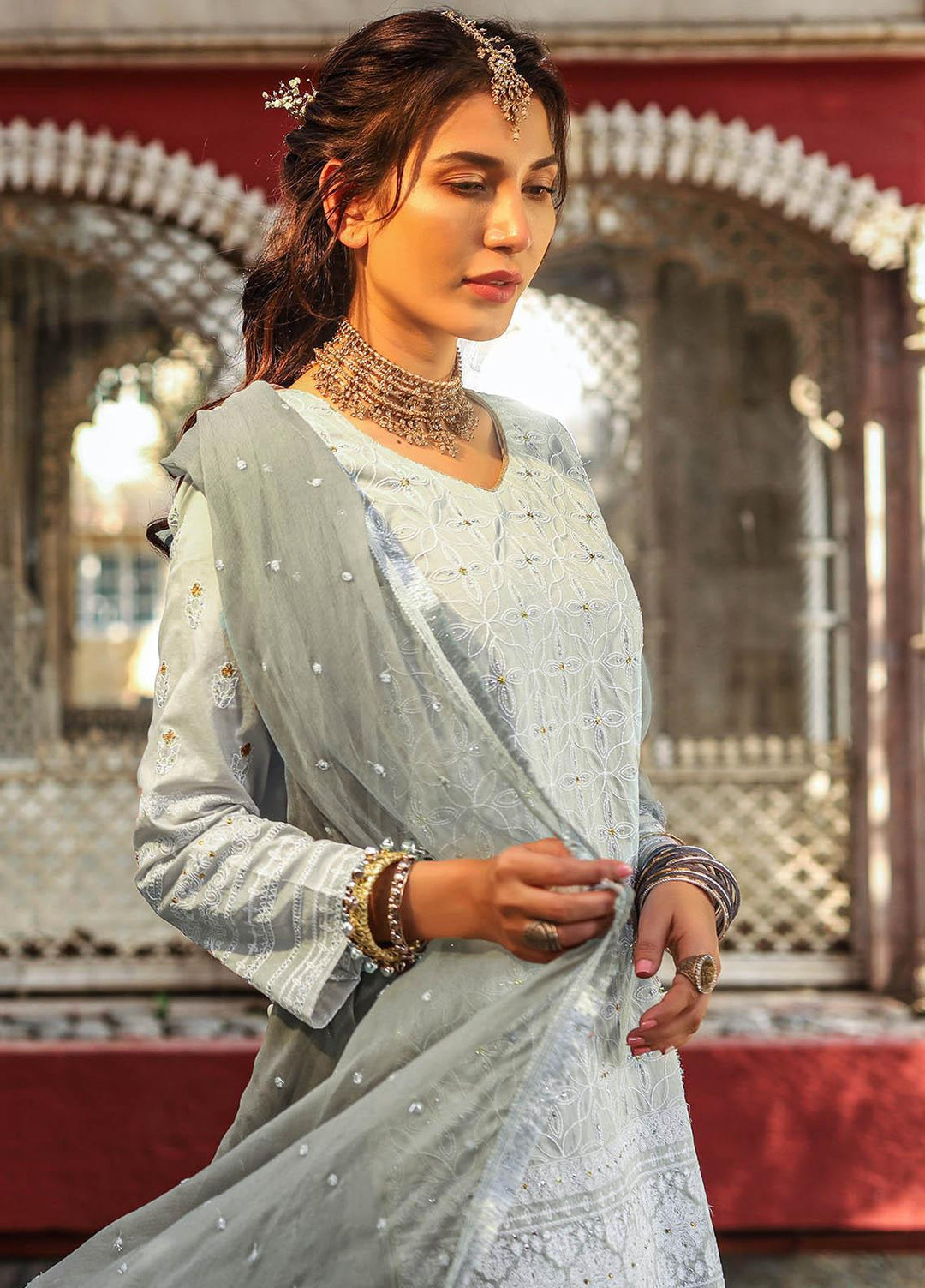 Lakhany Embroidered Chikankari Suits Unstitched 3 Piece LSM21CK 9016 - Summer Collection