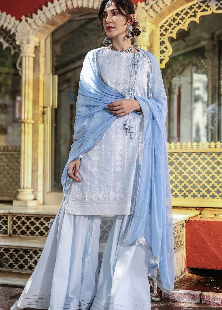 Lakhany Embroidered Chikankari Suits Unstitched 3 Piece LSM21CK 9017 - Summer Collection