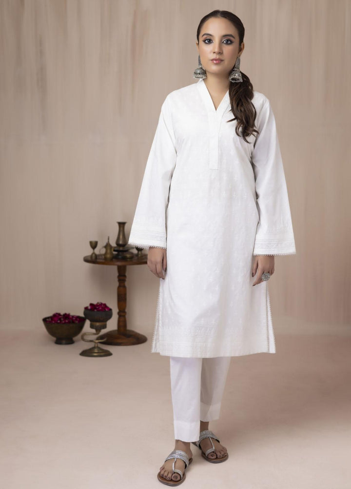 Lakhany Casual Pret Embroidered Cambric Shirt LG-SR-0087-W-EMB-1P