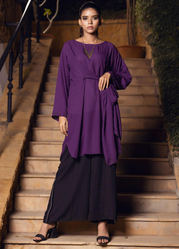 Lakhany Pret  Georgette Top LSM-2655