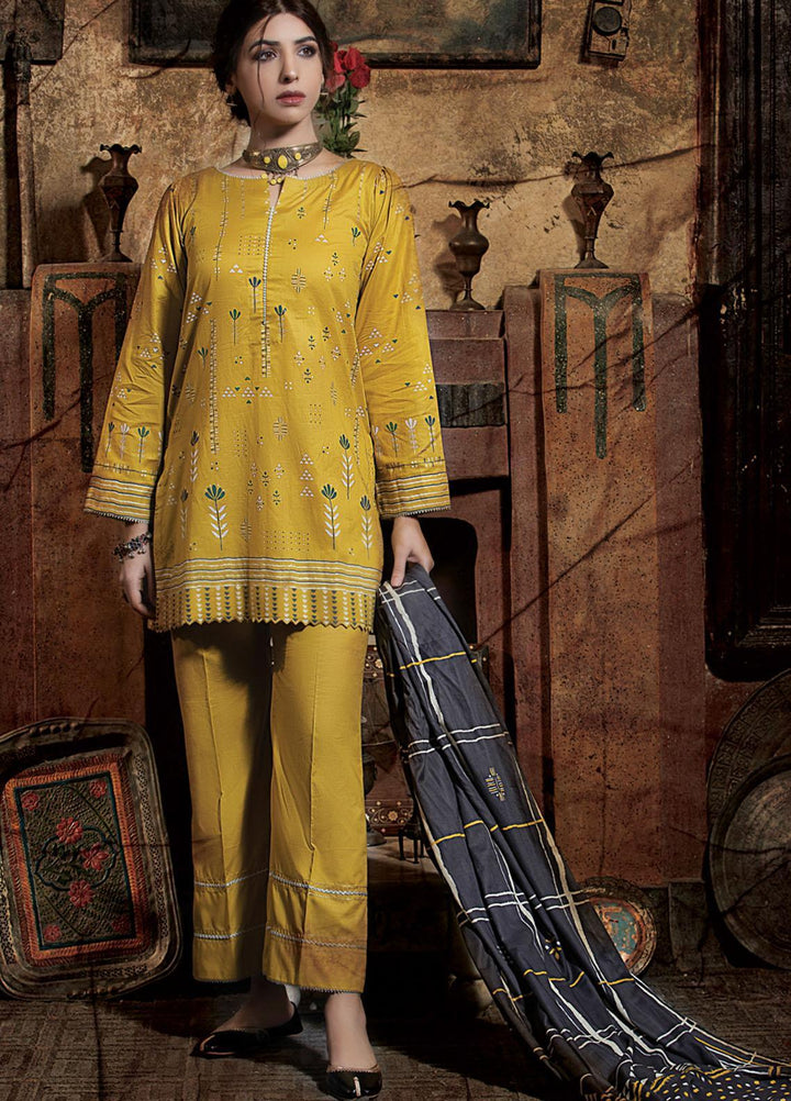 Dareechay By Lakhany Printed Lawn Suits Unstitched 3 Piece LSM21D 3002 - Summer Collection