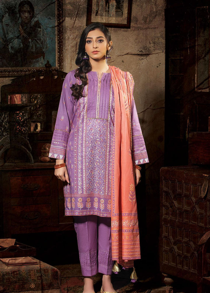 Dareechay By Lakhany Printed Lawn Suits Unstitched 3 Piece LSM21D 3003 - Summer Collection