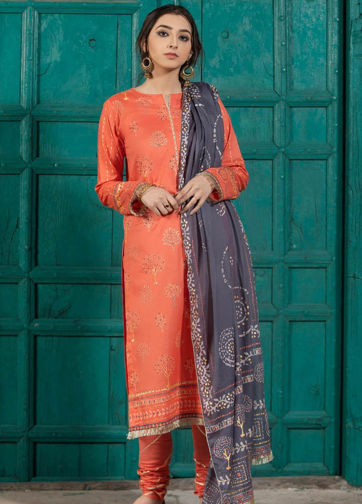 Dareechay By Lakhany Printed Lawn Suits Unstitched 3 Piece LSM21D 3004 - Summer Collection