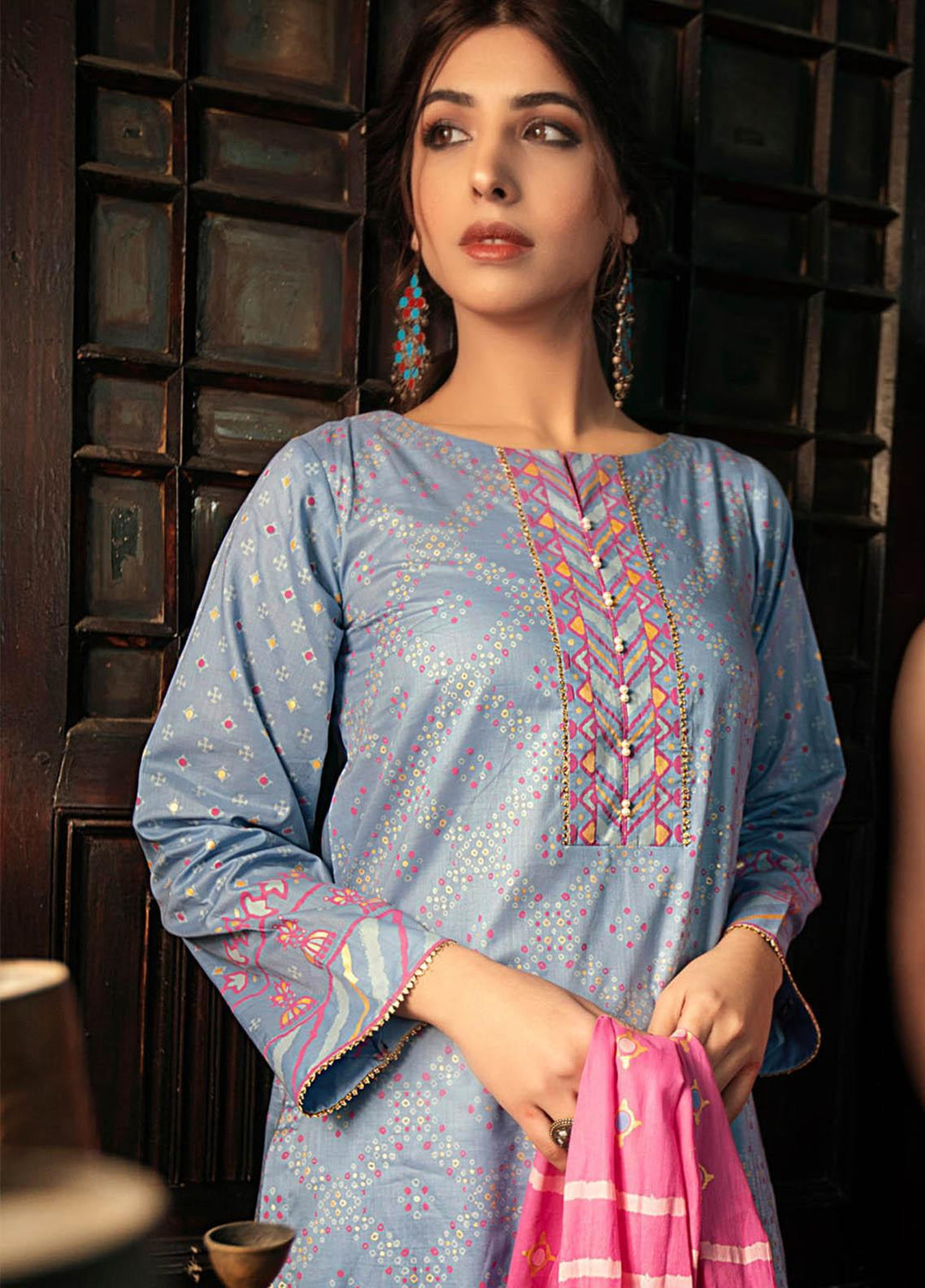 Dareechay By Lakhany Printed Lawn Suits Unstitched 3 Piece LSM21D 3009 - Summer Collection