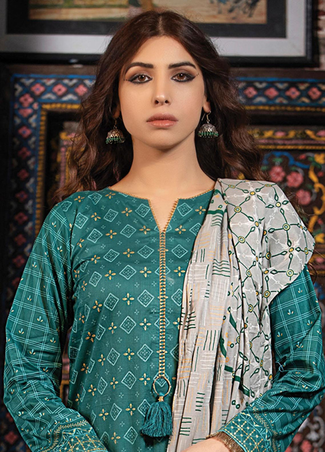 Dareechay By Lakhany Printed Lawn Suits Unstitched 3 Piece LSM21D 3013 - Summer Collection