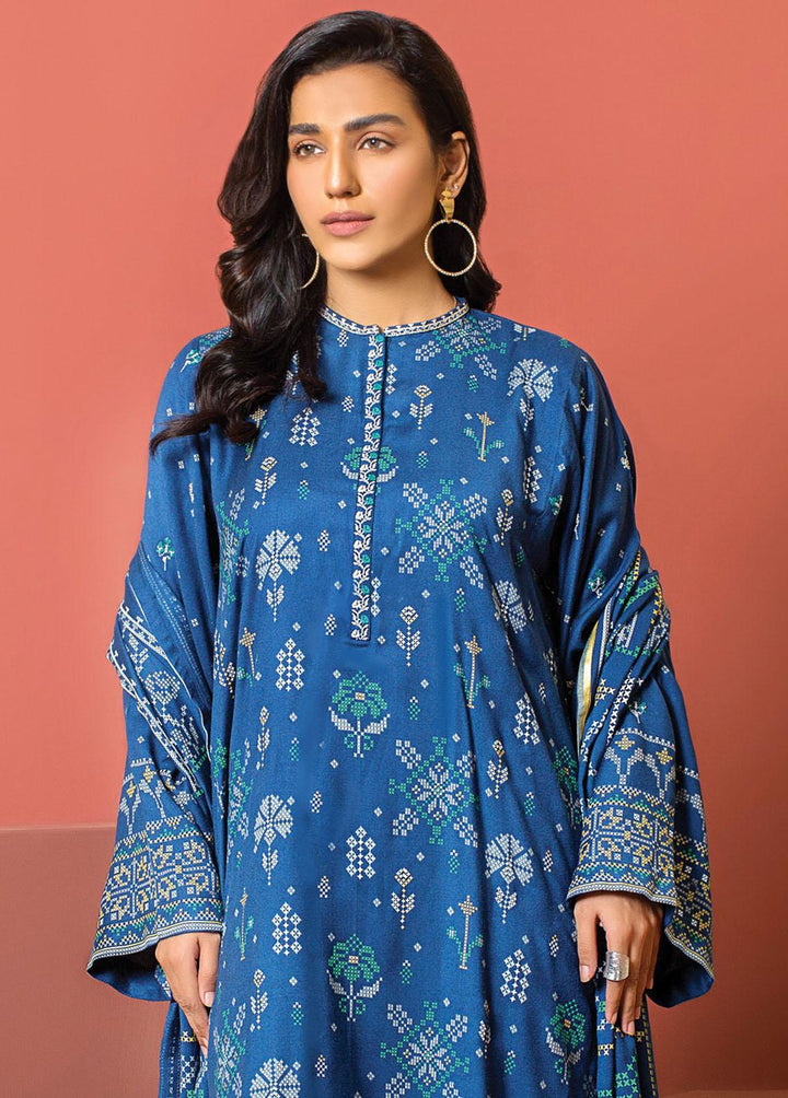 Dareechay By Lakhany Embroidered  Suits Unstitched 3 Piece LSM22DE DEC-ZH-0005 - Winter Collection