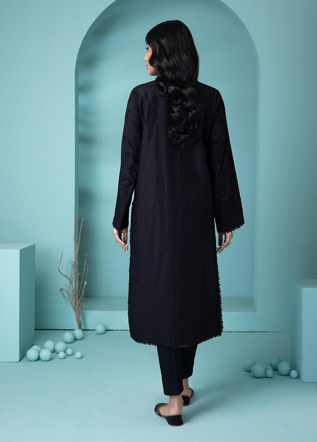Lakhany Pret Embroidered Cambric Shirt LSM-2912