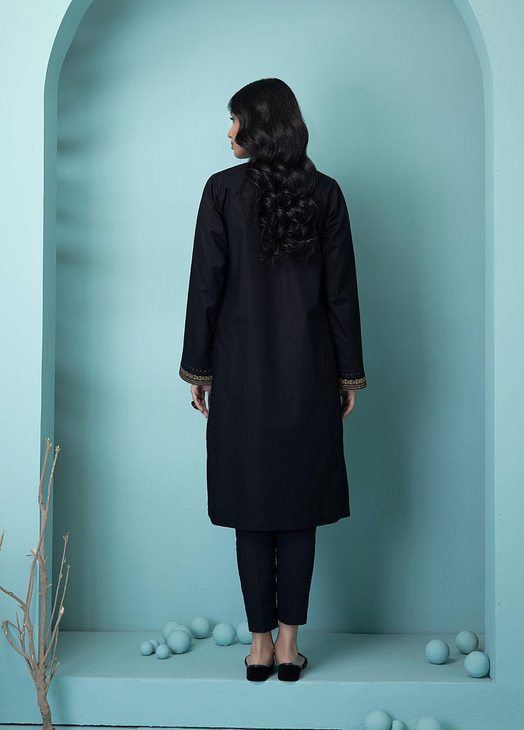 Lakhany Pret Embroidered Cambric Shirt LSM-2915