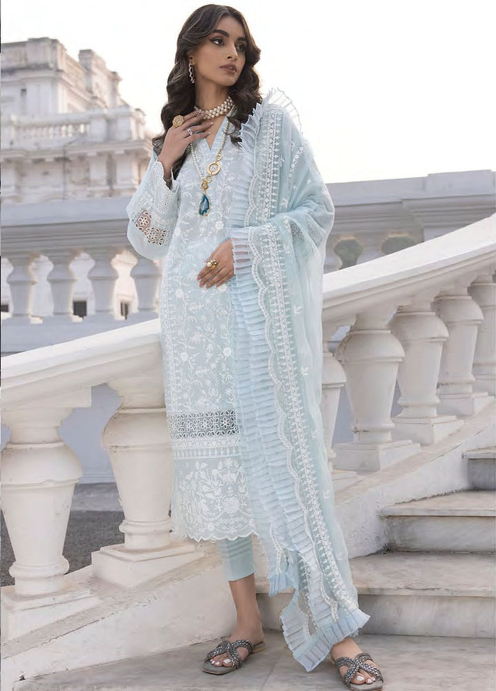 Lakhany Embroidered Dobby Suits Unstitched 3 Piece LSM24S LG-IZ-0051 - Spring Summer Collection