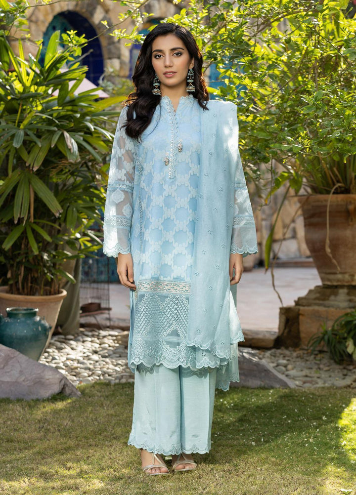 Lakhany Pret  Organza 3 Piece Suit LSM-2713