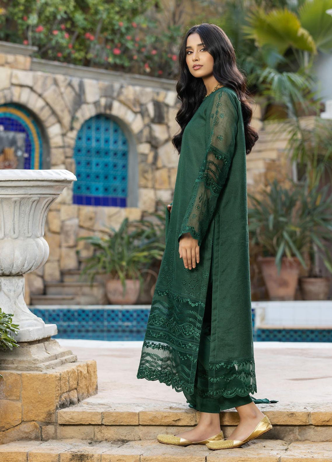 Lakhany Pret  Khaadi Net 3 Piece Suit LSM-2714