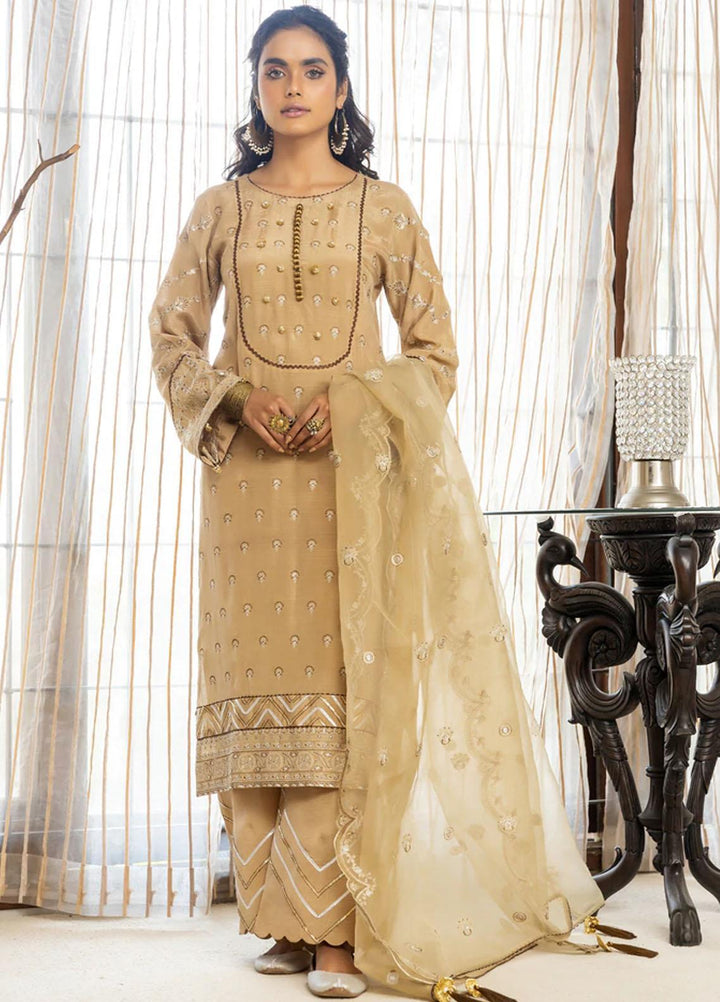 Lakhany Pret  Raw Silk 3 Piece Suit LSM-2709