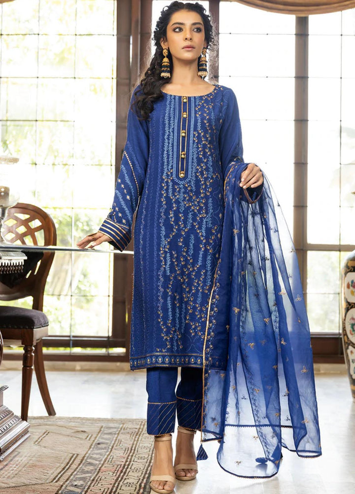 Lakhany Pret  Raw Silk 3 Piece Suit LSM-2707
