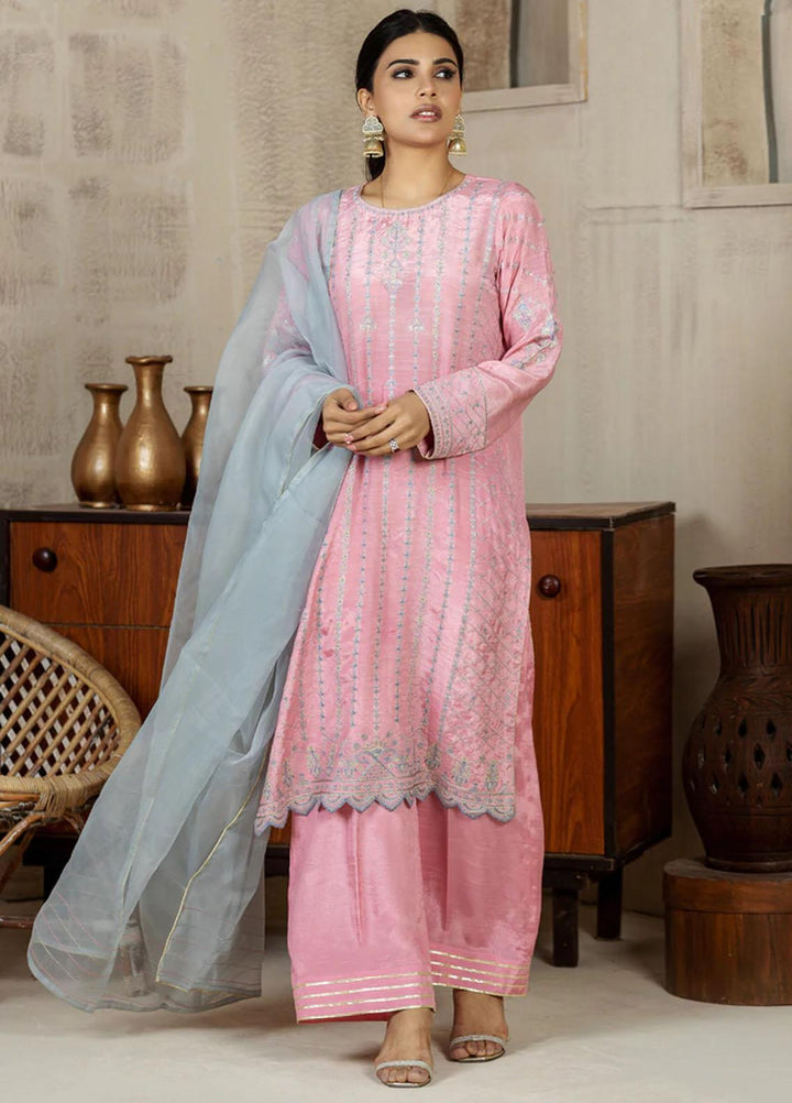 Lakhany Pret  Raw Silk 3 Piece Suit LSM-2660