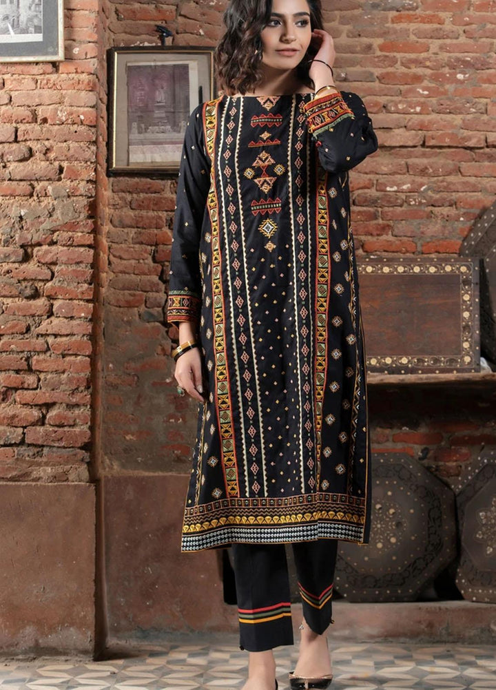 Komal By Lakhany Embroidered Lawn Suits Unstitched 2 Piece LSM21KE EC-2185 - Summer Collection