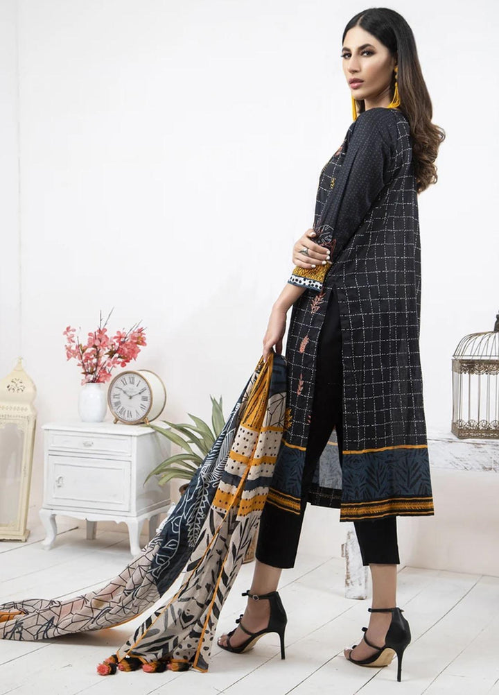 Komal By Lakhany Embroidered Lawn Suits Unstitched 3 Piece LSM21KE MSC-2042 - Summer Collection