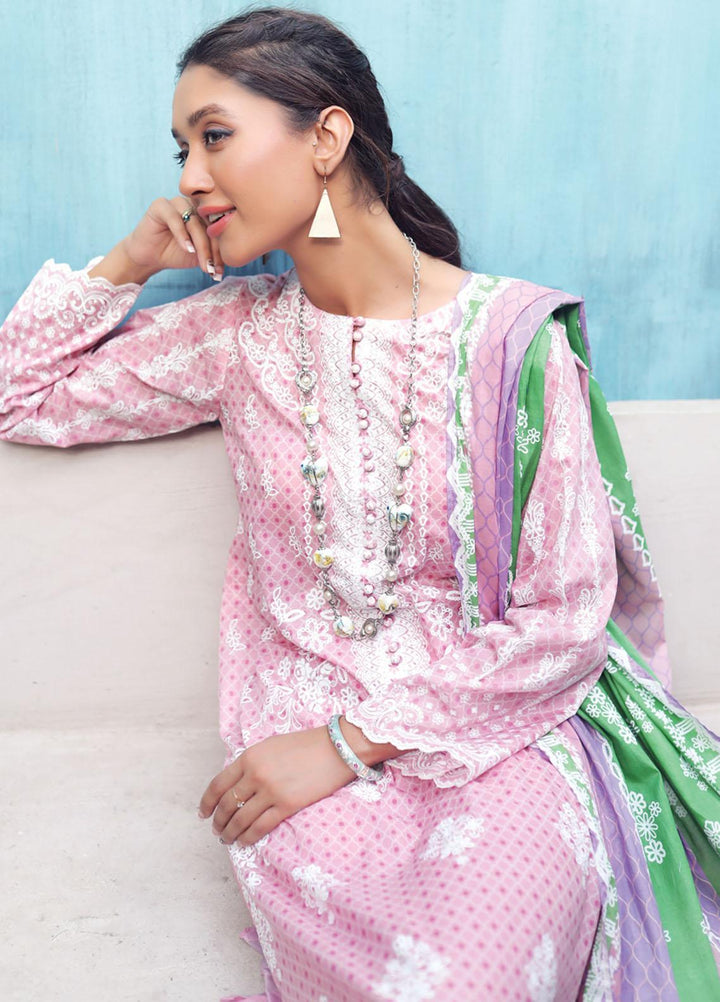 Komal Prints By Lakhany Printed Lawn Suits Unstitched 3 Piece LSM22KP KPC-7424-B - Summer Collection