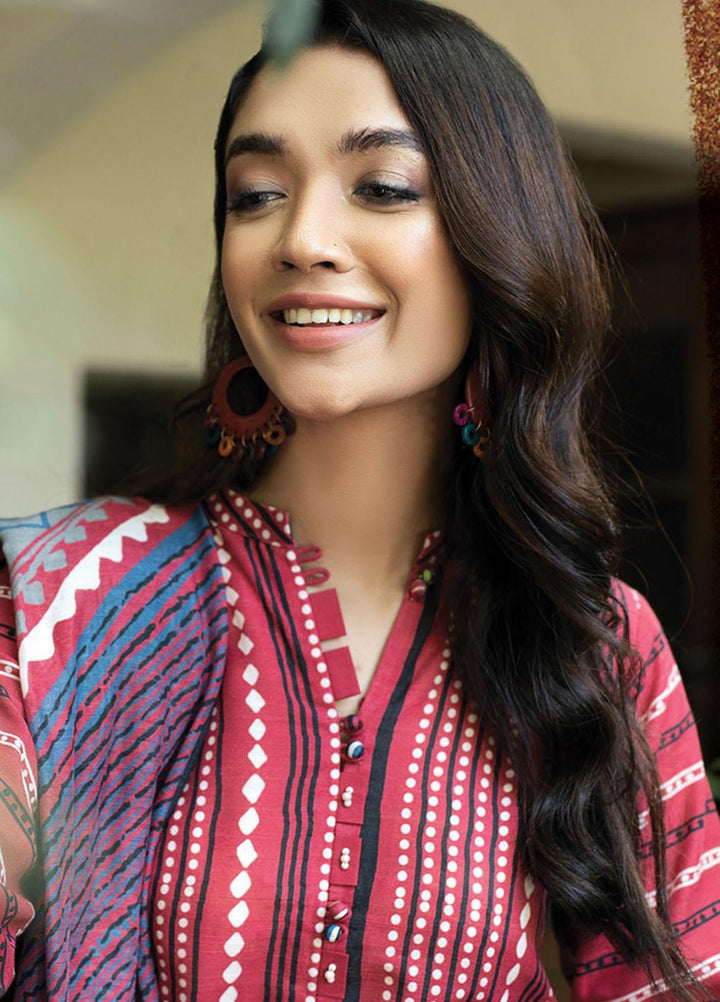 Lakhany Printed Khaddar Suits Unstitched 3 Piece LSM21KK KPW-506 - Winter Collection