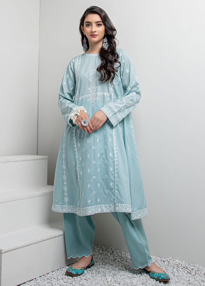 Lakhany Embroidered Lawn Suits Unstitched 3 Piece LSM21LK LEC-8022 - Festive Collection