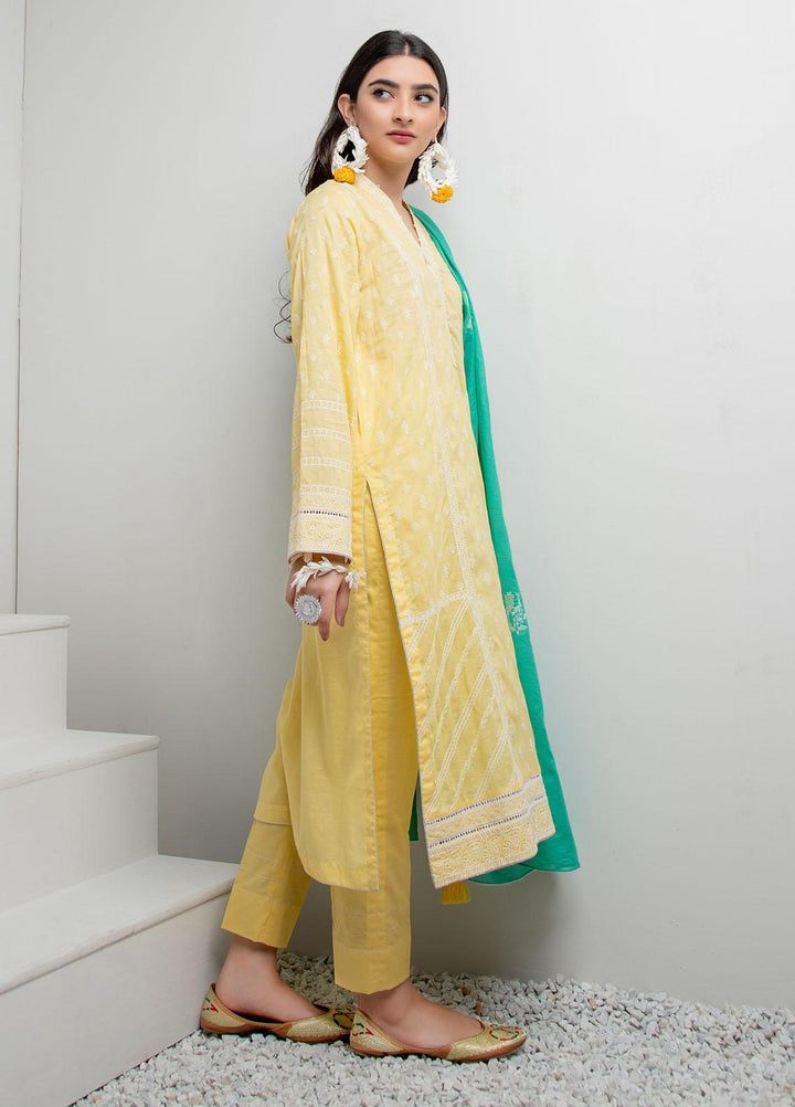 Lakhany Embroidered Lawn Suits Unstitched 3 Piece LSM21LK LEC-8023 - Festive Collection