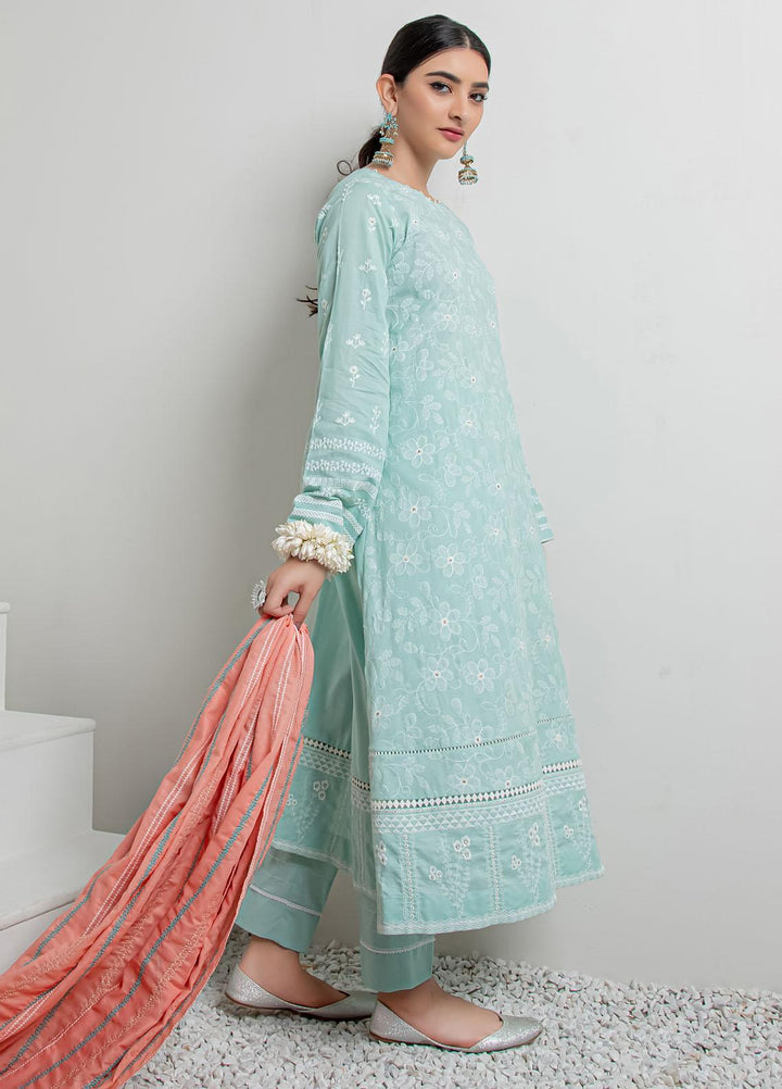 Lakhany Embroidered Lawn Suits Unstitched 3 Piece LSM21LK LEC-8025 - Festive Collection