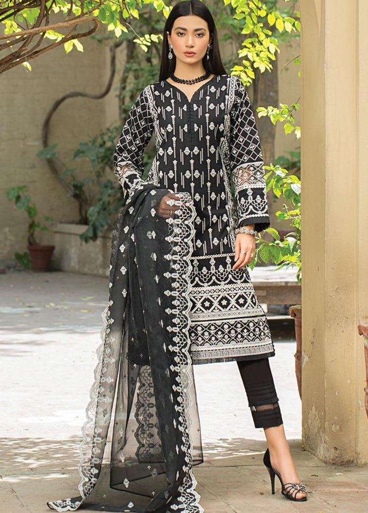 Lakhany Embroidered  Suits Unstitched 3 Piece LSM23LF LED-4011 - Festive Collection