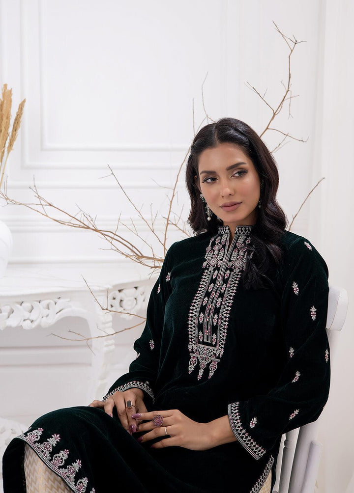 Lakhany Pret Embroidered  Velvet Kurti LSM22V LSM-2887