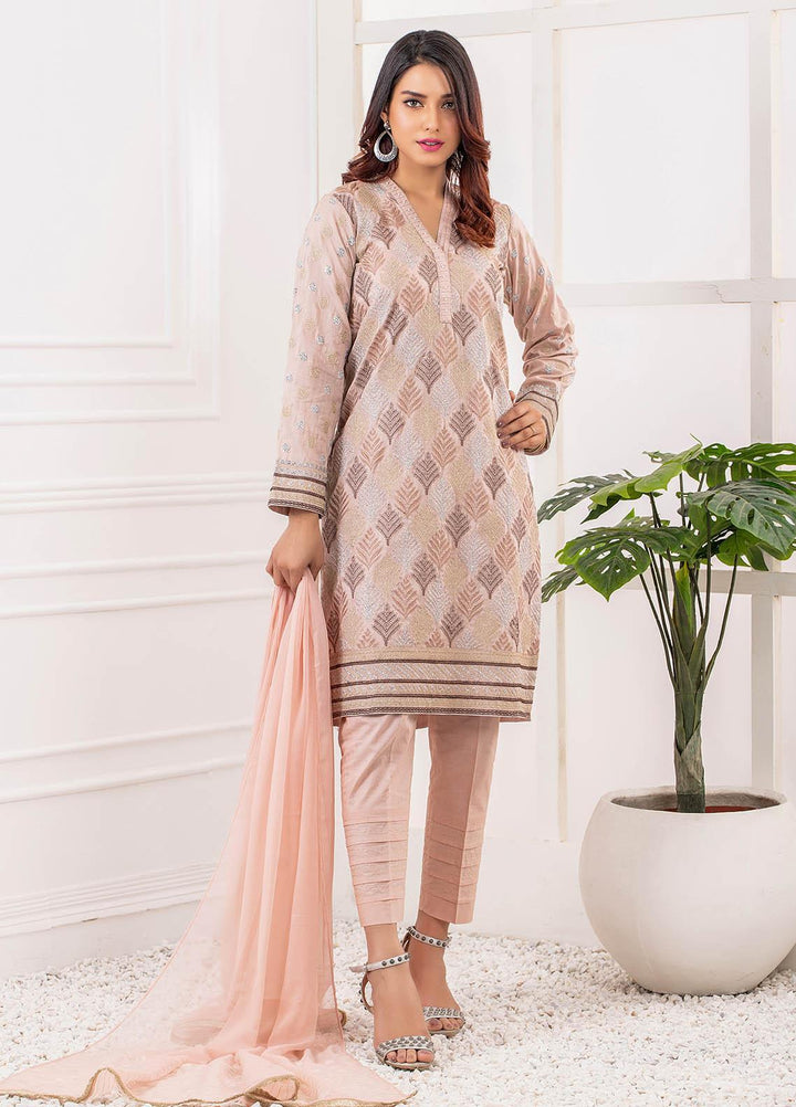 Lakhany Embroidered Chikankari Stitched Kurtis LSM-2089