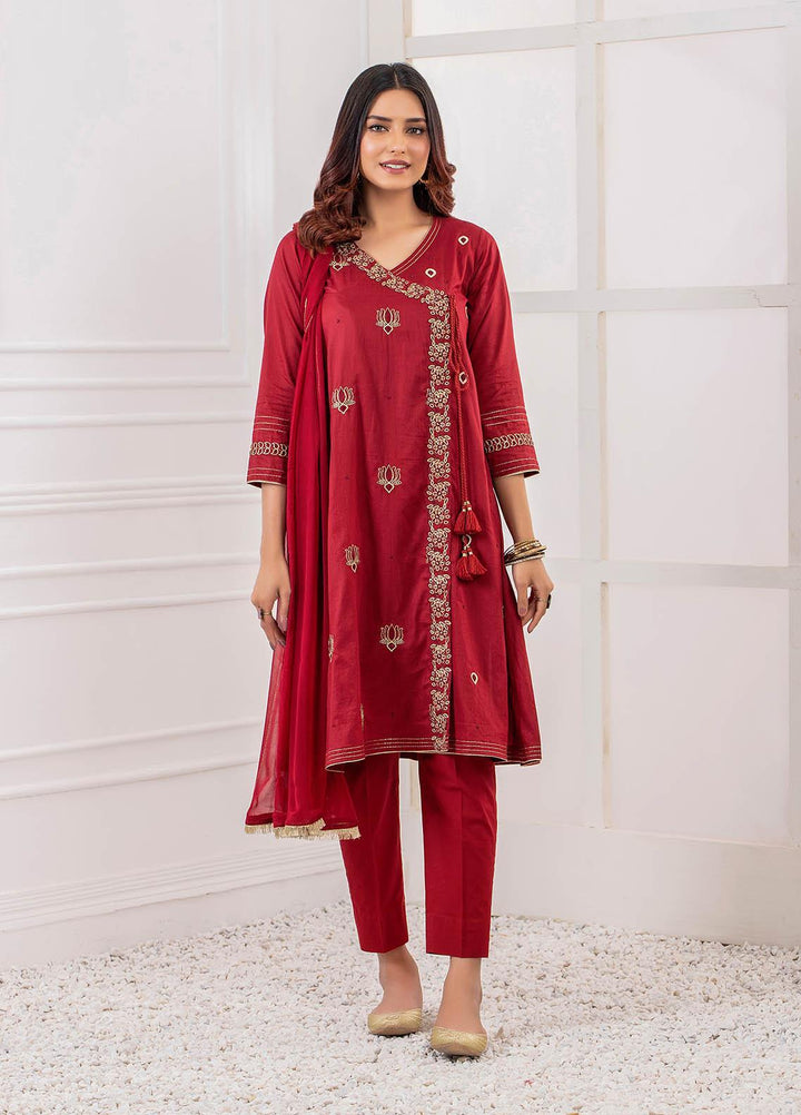 Lakhany Embroidered Chikankari Stitched Kurtis LSM-2092