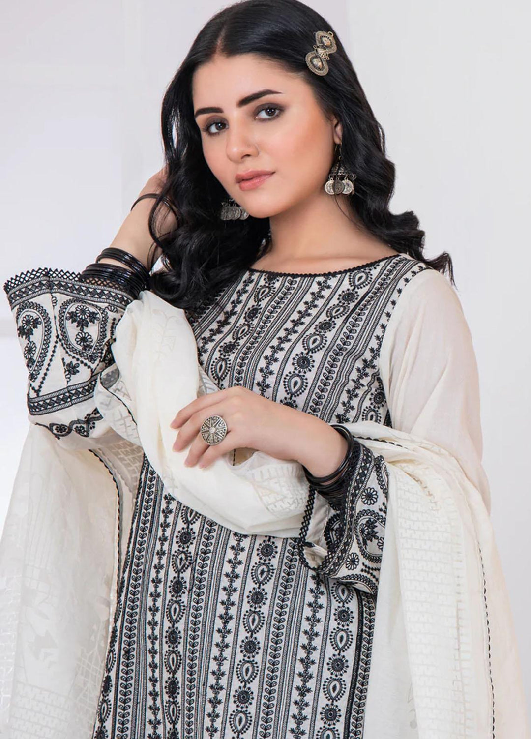 Lakhany Pret  Cambric 2 Piece Suit LSM-2736