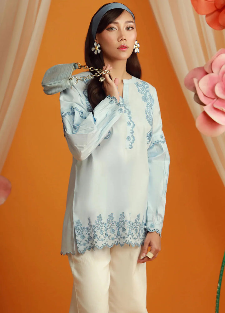 Lakhany Pret Embroidered Cambric Kurti LG-IZ-0219
