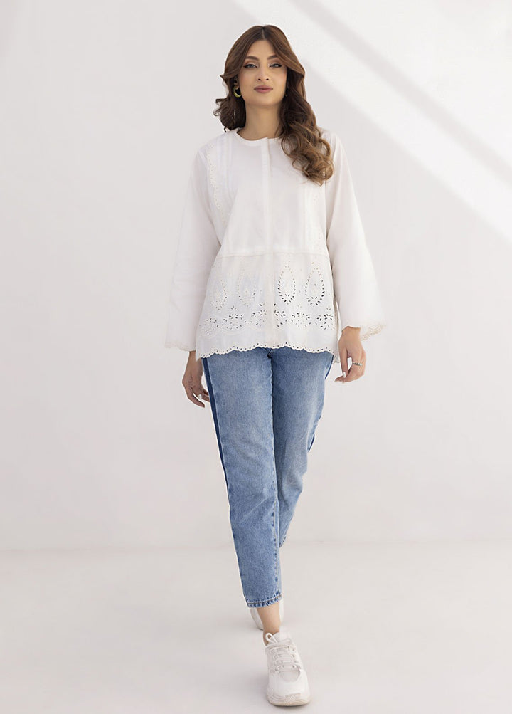 Lakhany Pret Embroidered Cambric Top LG-SK-0083